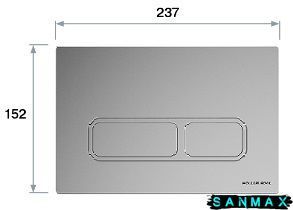 EDGE панель змиву gun metal 2307510957 фото