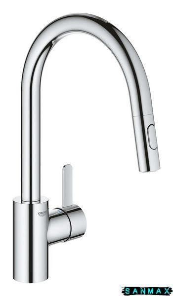 Змішувач для кухні з висувним виливом Grohe Eurosmart Cosmopolitan (31481001) 31481001 фото
