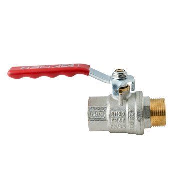 Кран кульовий 3/4 РГШ Вода Koer Extreme KE.215-20 Червона ручка (KR5751) KR5751 фото
