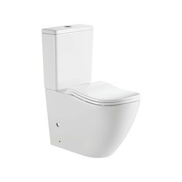 ROUND COMFORT комплект : унітаз підлоговий з сидінням Soft-close + бачок (змив Tornado 3.0) 1884570199 фото