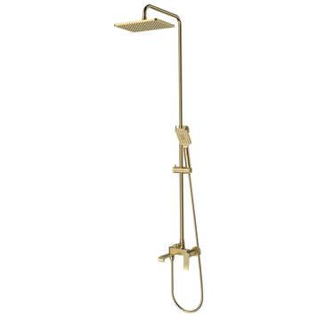 Душова система зі змішувачем Mixxus Premium Dali 009-J Brushed Gold Золото (MI6766) MI6766 фото