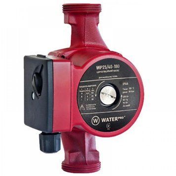 Насос циркуляційний Waterpro WP25/60-130 з кабелем, без гайок (WP3339) WP3339 фото