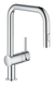 Змішувач для кухні з висувним виливом Grohe Minta (32322002) 32322002 фото 2