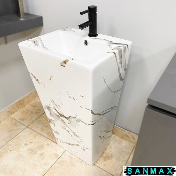 Умивальник підлоговий Vbi Alatri Carrara VBI-019014 фото