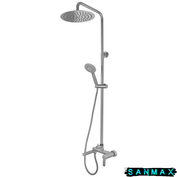 Душова система зі змішувачем Koer KI-56016-02 Нерж (KR4791) KR4791 фото