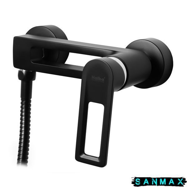 Змішувач для душа Haiba Foster 003 Чорний (HB0965) HB0965 фото