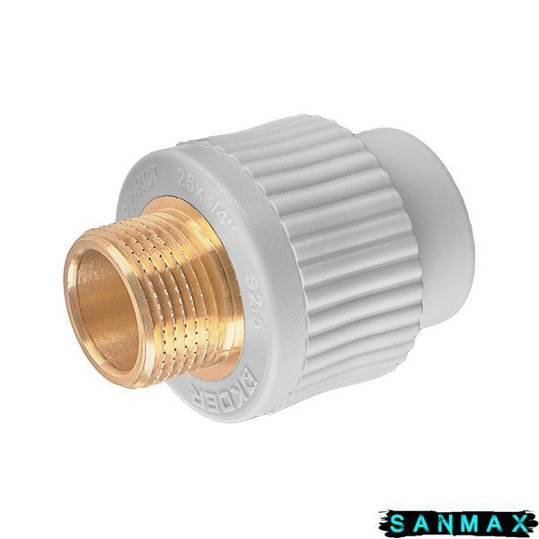 Муфта ЗР Koer K0097.PRO.WN - 25х3/4М PPR (KR6226) KR6226 фото