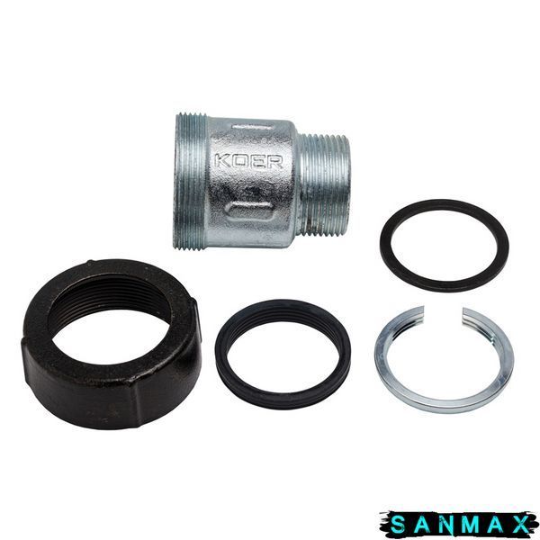 Муфта затискна із зовнішньою різьбою Koer KCI.C12M - 1 1/4"Мx40,0-42,9 (KR5912) KR5912 фото