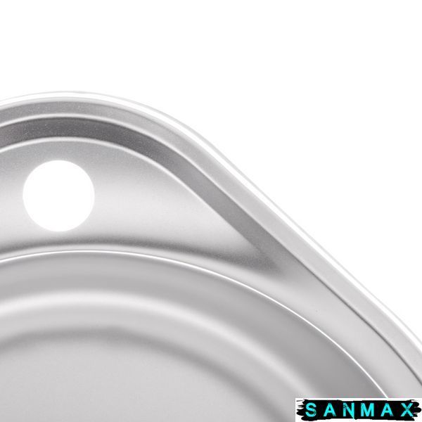 Мийка кухонна Zerix Z4843-08-180E (Satin) (ZX1598) ZX1598 фото