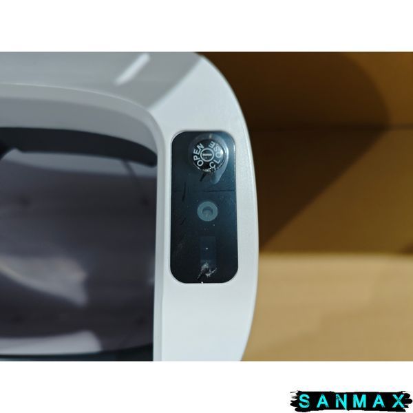 Відро для сміття сенсорне овальне Mixxus Flat-TC0109 Білий 9 л колір білий (MI7074) MI7074 фото