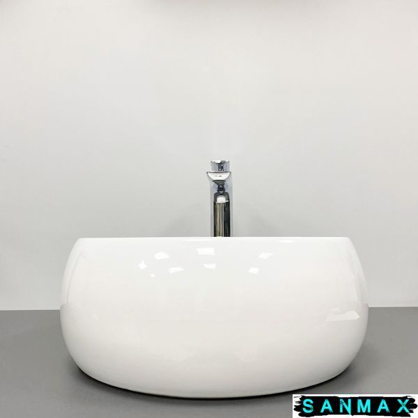 Умивальник накладний Vbi Laterza Білий VBI-015801 фото