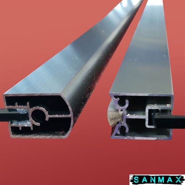 Шторки скляні на ванну Koer SR BS04-95x140-TR-07 прозоре скло 6мм, графіт (KR5404) KR5404 фото