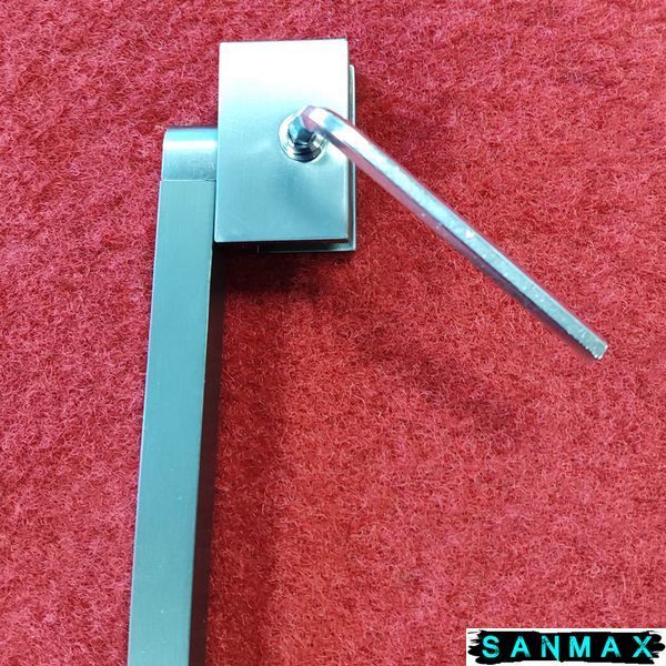 Шторки скляні на ванну Koer SR BS04-95x140-TR-07 прозоре скло 6мм, графіт (KR5404) KR5404 фото