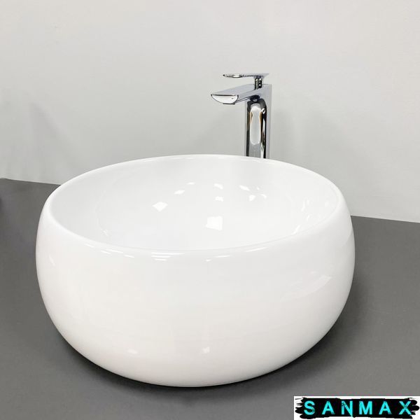 Умивальник накладний Vbi Laterza Білий VBI-015801 фото