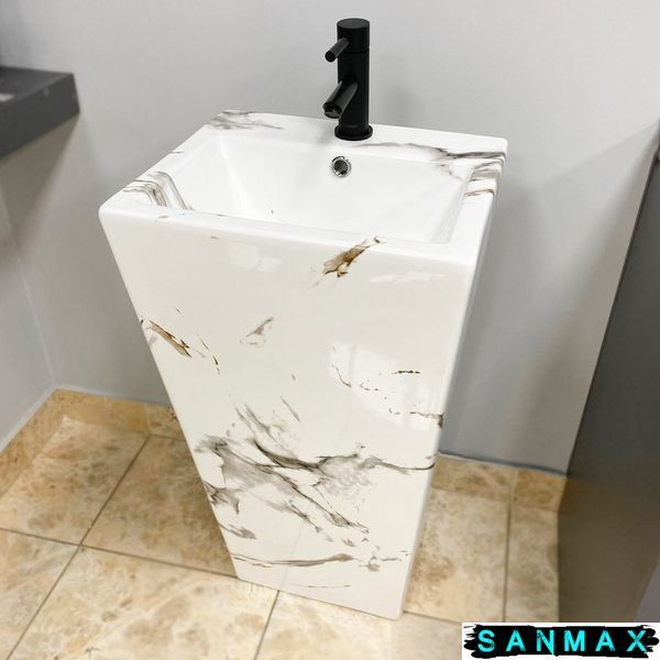 Умивальник підлоговий Vbi Alatri Carrara VBI-019014 фото