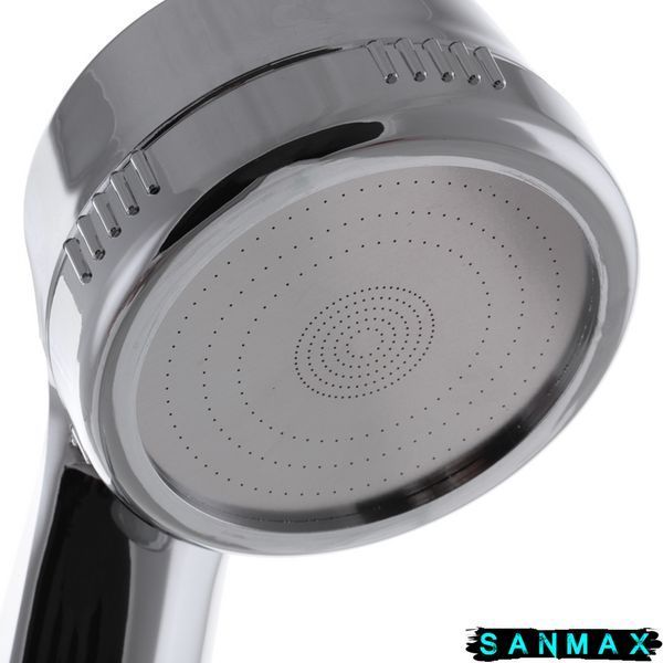 Лійка ручна для душу Zerix SH-51 (економна витрата води) Хром (ZX2745) ZX2745 фото