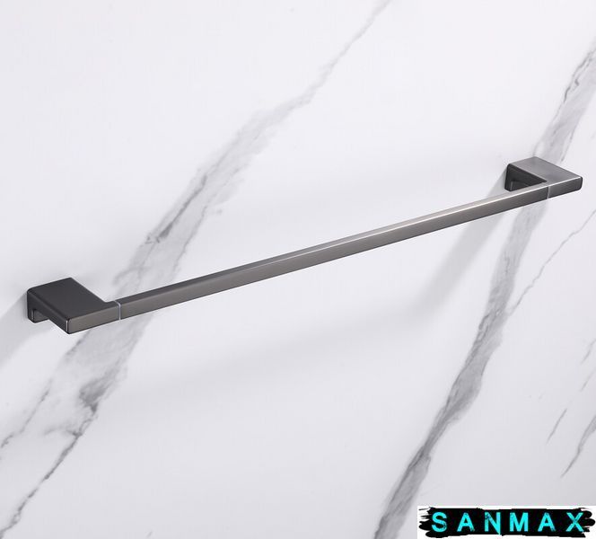 Тримач для рушників одинарний Koer AS-0109-1-07 648мм колір графіт (KR6187) KR6187 фото