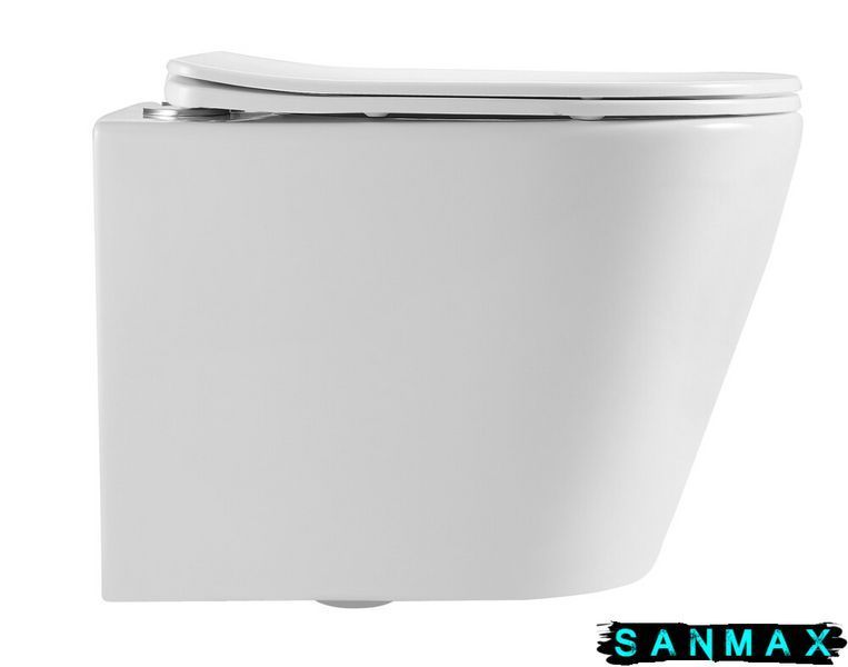 Унітаз підвісний Mixxus Bevel-0302-T3 520x360x365mm, система змиву Tornado 3.0 (MI6705) MI6705 фото