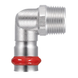 Коліно 90&deg; ЗР Koer KQ.L2810M Press-Inox AISI 304 28x1" (KR6419) KR6419 фото 1