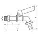Кран поливу 1/2 Nolf NF.240 (NF2974) NF2974 фото 4