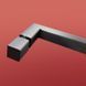 Шторки скляні на ванну Koer SR BS04-95x140-TR-07 прозоре скло 6мм, графіт (KR5404) KR5404 фото 14