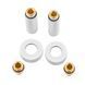 Комплект подовжувачів Koer KF.SET.06MF White 1/2Fx1/2M Білий (KR5850) KR5850 фото 3