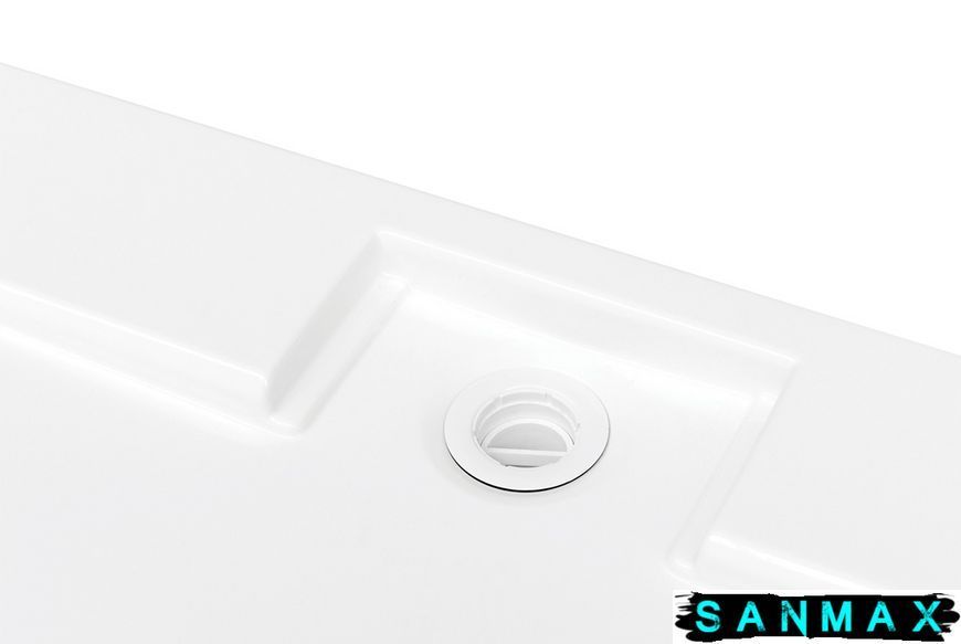 Піддон прямокутний Besco Axim UltraSlim 100х90 + сифон BAX-109-P фото