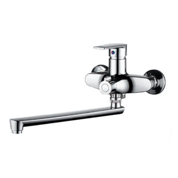 Змішувач для ванни Plamix Oscar-006 Euro Хром (без шланга та вирви) (PM0617) PM0617 фото