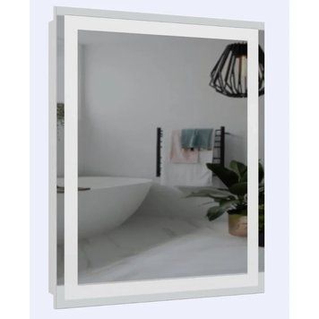 Дзеркальна шафа "Панорама" з LED фасадом 60 Л. 8189 фото