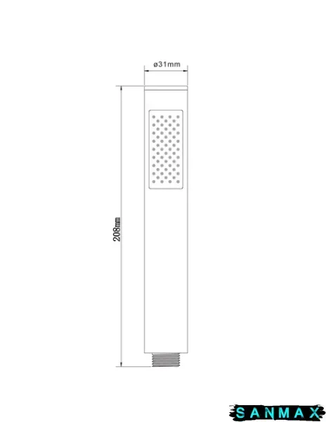 Лійка ручна для душу PERLA Kira PSF1005 PSF1005 фото