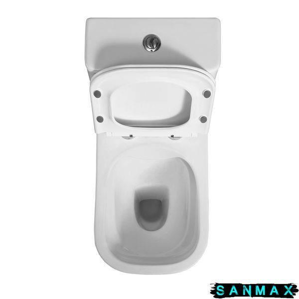 Унітаз-компакт Mixxus Wave-0404-R 630х350х805mm, система змиву Rimless (MI6692) MI6692 фото