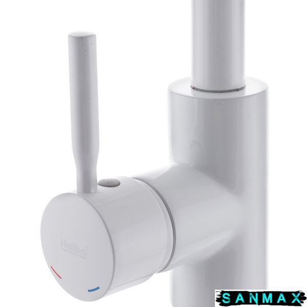 Змішувач для кухні на шпильці Haiba Hans 011 Білий (HB0818) HB0818 фото