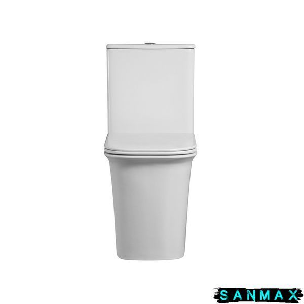 Унітаз-компакт Mixxus Wave-0404-R 630х350х805mm, система змиву Rimless (MI6692) MI6692 фото