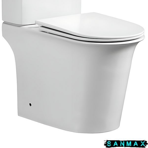 Чаша унітазу-компакту Mixxus Wave-0405-R Bowl 630х350х795 Rimless без сидіння (MI8363) MI8363 фото