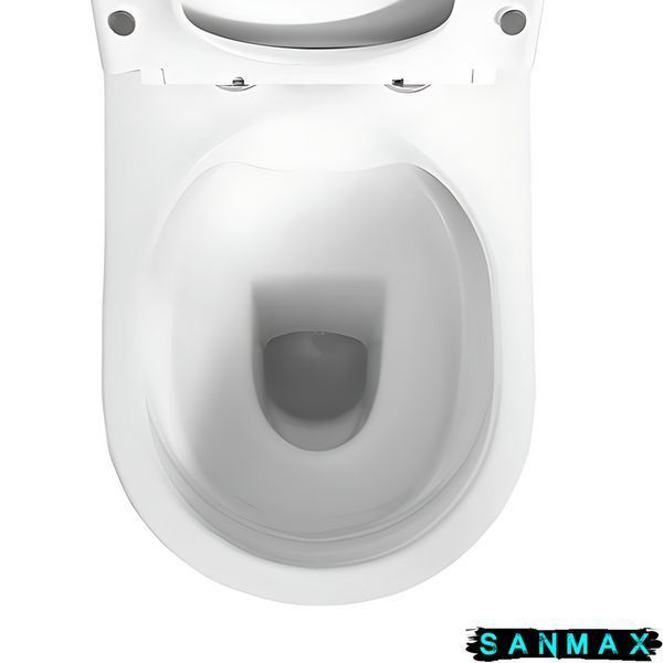 Чаша унітазу-компакту Mixxus Wave-0405-R Bowl 630х350х795 Rimless без сидіння (MI8363) MI8363 фото