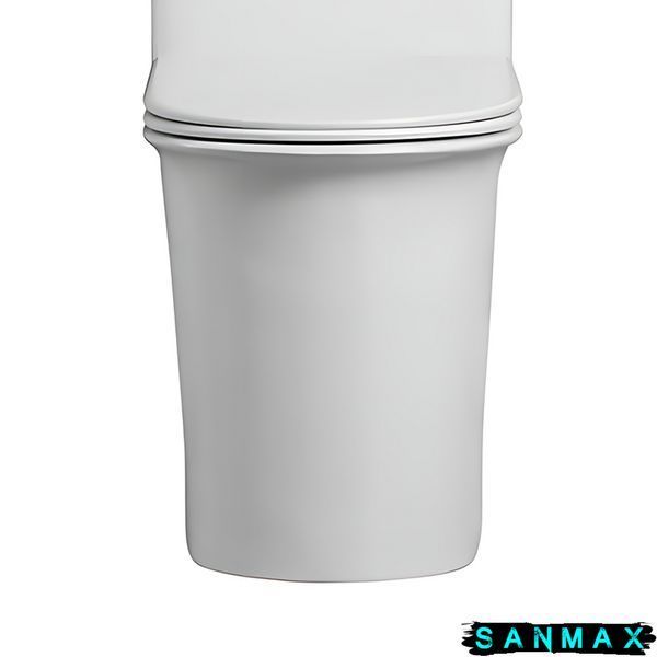 Чаша унітазу-компакту Mixxus Wave-0405-R Bowl 630х350х795 Rimless без сидіння (MI8363) MI8363 фото
