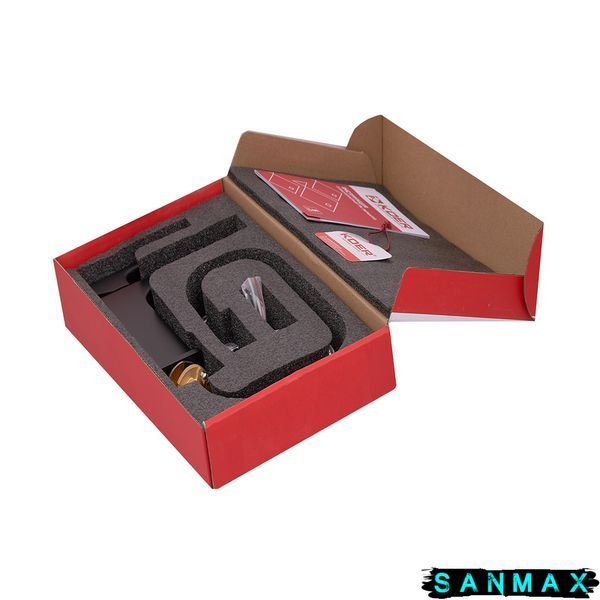 Змішувач для умивальника, чорний Koer KB-10009-05 (KR3499) KR3499 фото