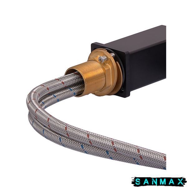 Змішувач для умивальника, чорний Koer KB-10009-05 (KR3499) KR3499 фото