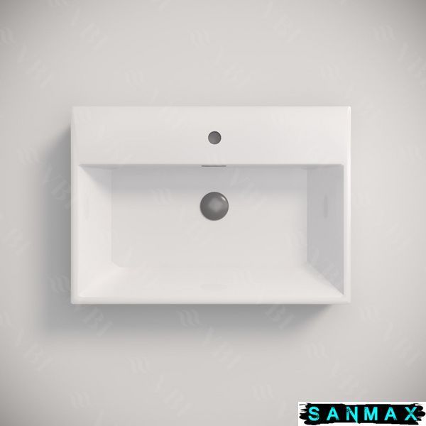 Умивальник накладний Vbi Pudua 50 Білий VBI-012200 фото