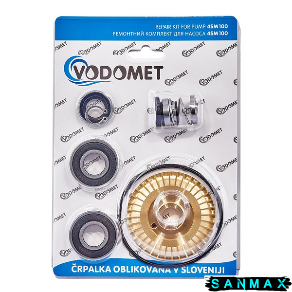Ремонтний комплект для насоса VODOMET 4SKM-100 (VO4198) VO4198 фото