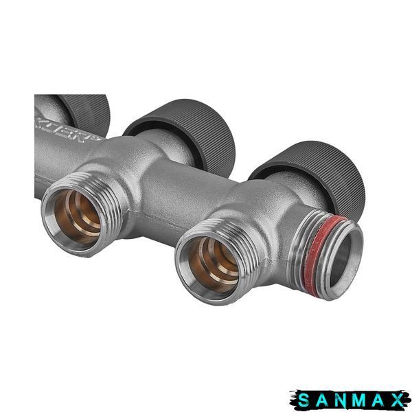 Колектор вентильний без фітингу Koer KR.1128-2 - 3/4"x3/4"x3/4"x2 Ways (KR5871) KR5871 фото