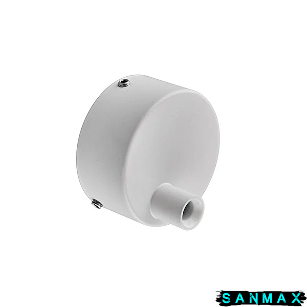 Чашка декоративна Mixxus Tcc-01 Білий (кругла) для маскування кабелю Біла (MI6639) MI6639 фото