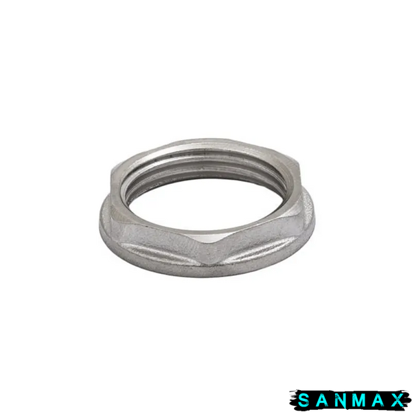 Контрольна гайка з шайбою нікельована 3/4 Koer KF.K08 (KF0002) KF0002 фото