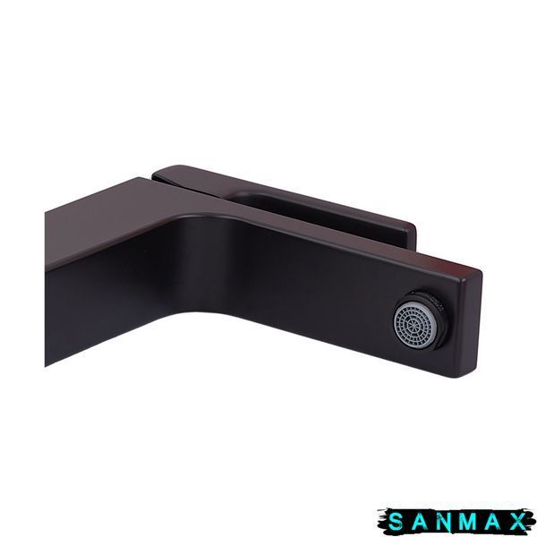 Змішувач для умивальника, чорний Koer KB-10009-05 (KR3499) KR3499 фото