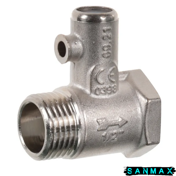 Запобіжний клапан для бойлера Roho R2010-050 - 1/2" ВН без ручки (RO0160) RO0160 фото