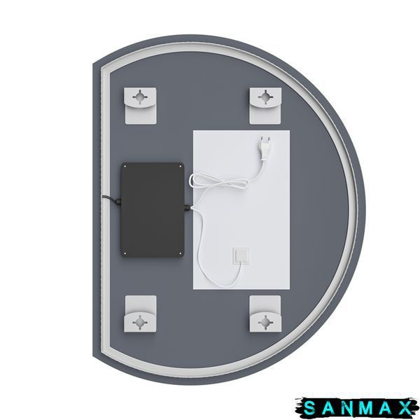Дзеркало Mixxus Premium Topper MS01-90x70-Reverse (Led Touch, Anti-fog, димер (3-6,5kK) (MP6632) MP6632 фото