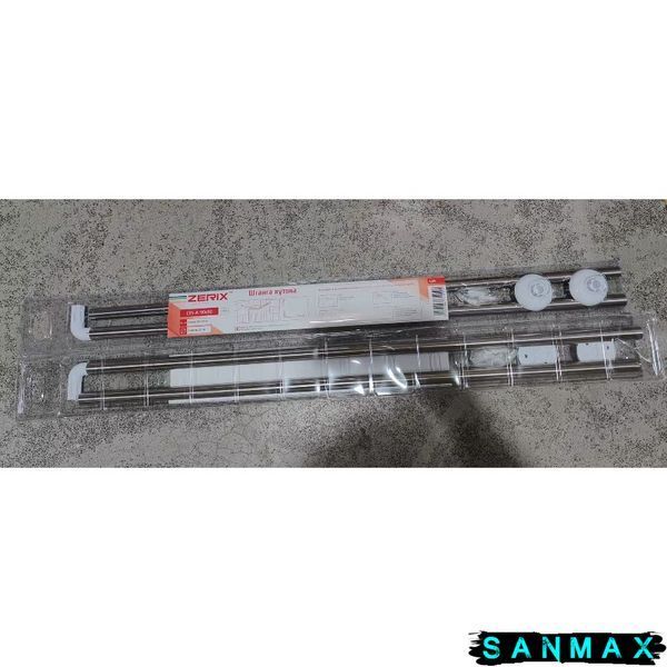 Штанга для шторки кутова Zerix CRS-A-90x90 90x90cm (нержавіюча сталь) (блістер) (ZX6101) ZX6101 фото