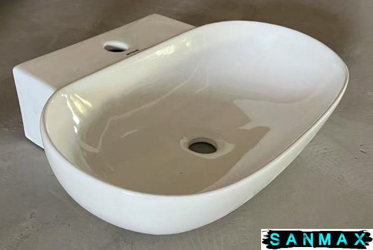 Раковина накладна Mixxus Premium Diverse-0113 Marble 455х325х135mm (MP6544) MP6510 фото