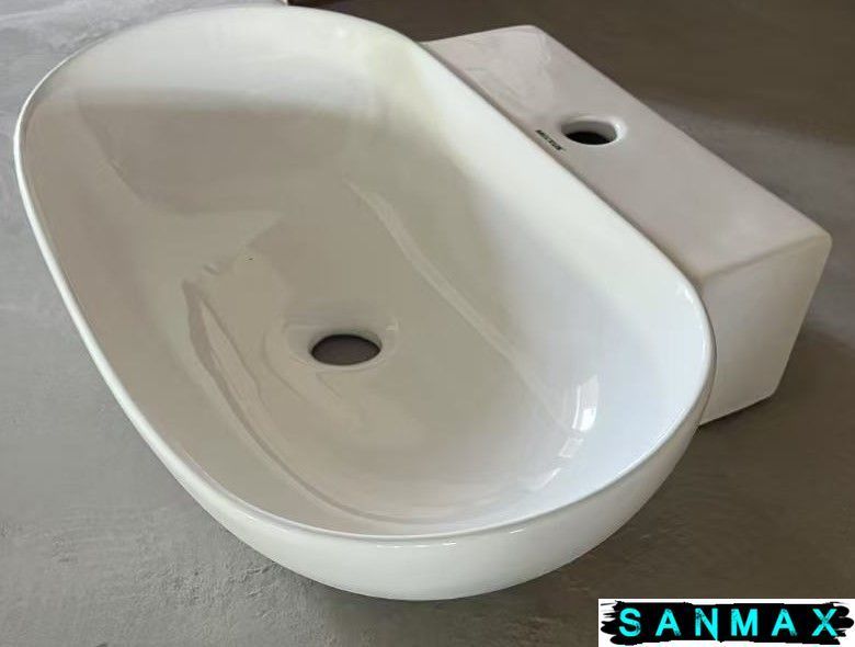 Раковина накладна Mixxus Premium Diverse-0113 Marble 455х325х135mm (MP6544) MP6510 фото