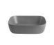 Умивальник накладний керамічний Mixxus Premium Diverse-0116 Gray 455x330x135mm Сірий (MP6651) MP6651 фото 7